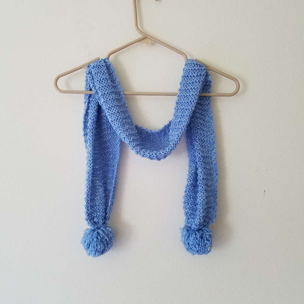 Periwinkle scarf